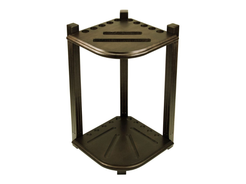 Imperial Double Thick Corner Cue Rack in Cappuccino