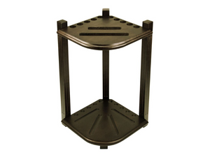 Imperial Double Thick Corner Cue Rack in Cappuccino