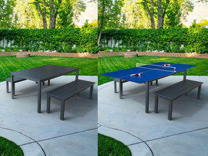 Imperial The Esterno Outdoor Table Tennis Top on Display