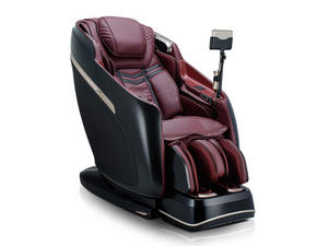 JPMedics KaZe Massage Chair in Burgundy & Black
