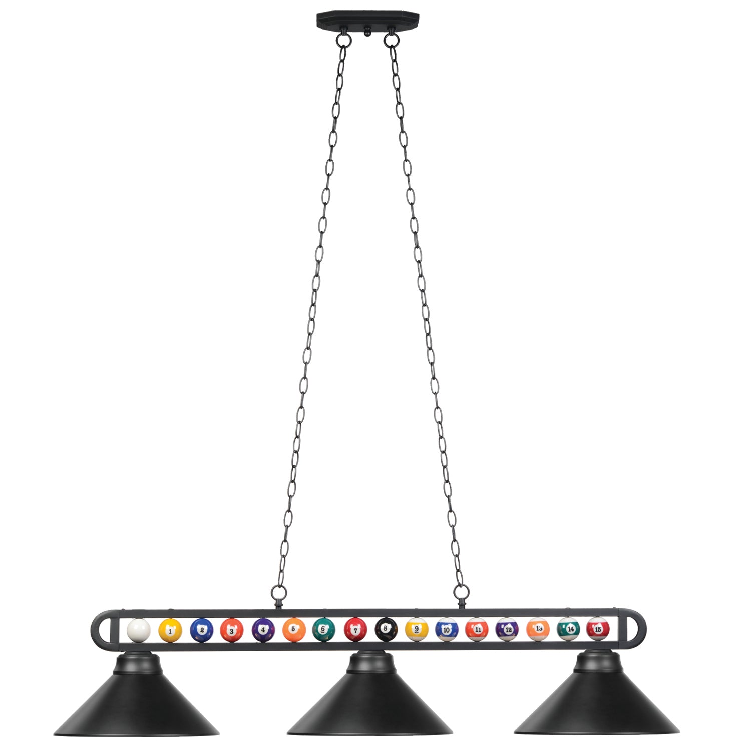 RAM Game Room 55" MB/MB Billiard Ball Fixture