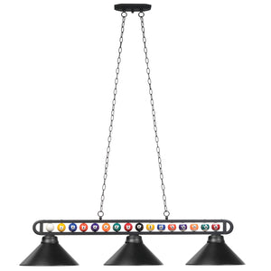 RAM Game Room 55" MB/MB Billiard Ball Fixture