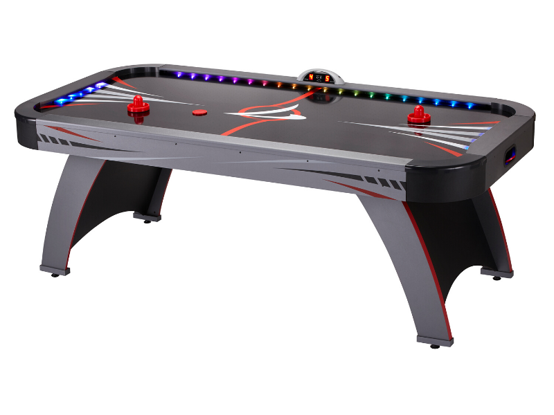 Fat Cat Volt LED Illuminated 7' Air Hockey Table