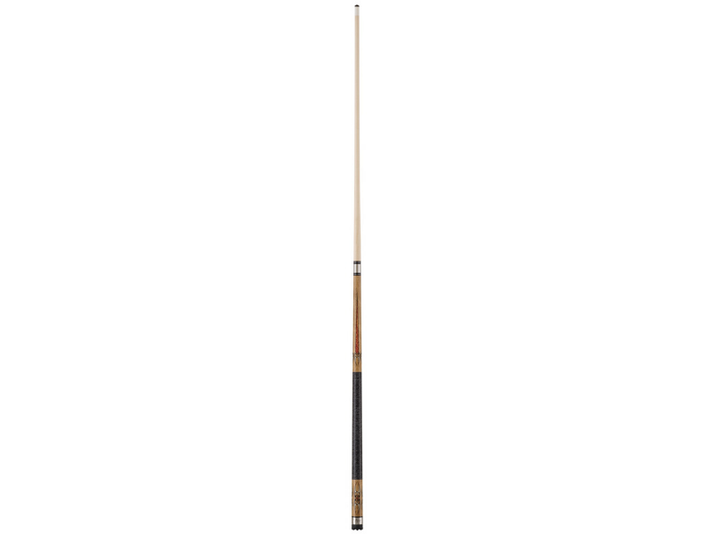 Viper Sinister Black and White Wrap with Brown Stain Billiard/Pool Cue Stick