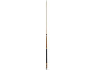 Viper Sinister Black and White Wrap with Brown Stain Billiard/Pool Cue Stick