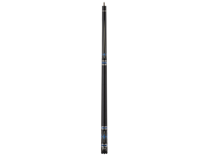 Viper Sinister Black Faux Leather Wrap Billiard/Pool Cue Stick