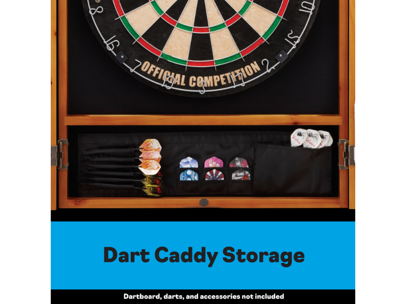 Viper Metropolitan Steel Tip Dartboard Cabinet