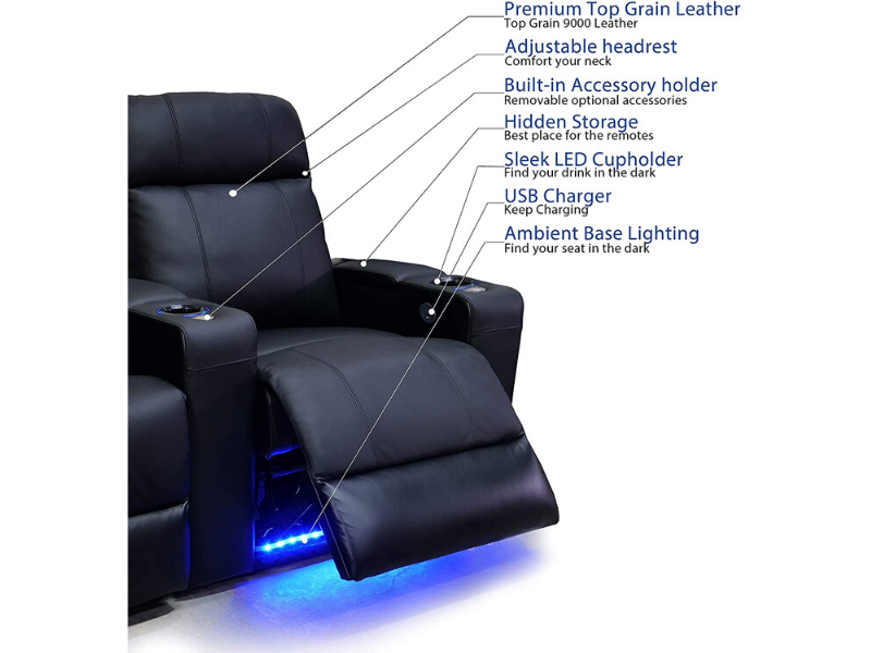 Valencia Piacenza Home Theater Seating