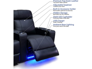 Valencia Piacenza Home Theater Seating