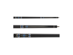 Viper Sinister Black Faux Leather Wrap Billiard/Pool Cue Stick