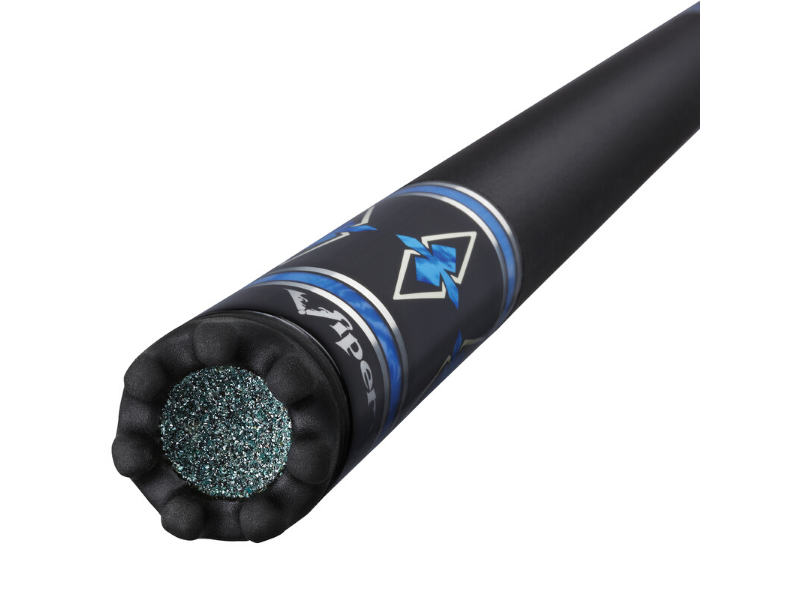 Viper Sinister Black Faux Leather Wrap Billiard/Pool Cue Stick