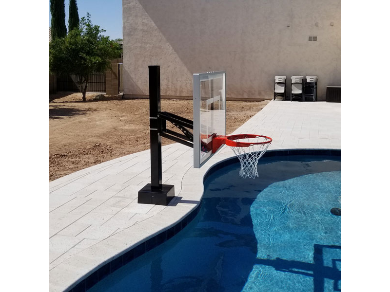 First Team HydroChamp Poolside Basketball Goal