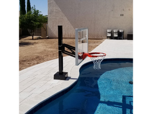 First Team HydroChamp Poolside Basketball Goal