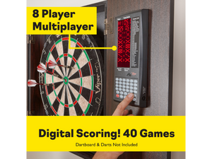 Viper Vault Deluxe Dartboard Cabinet with Pro Score