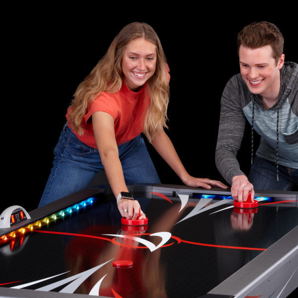 Fat Cat Volt LED Illuminated 7' Air Hockey Table