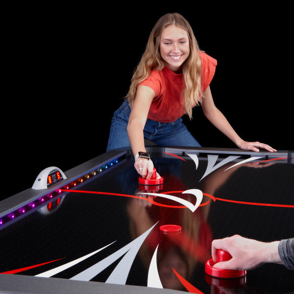 Fat Cat Volt LED Illuminated 7' Air Hockey Table