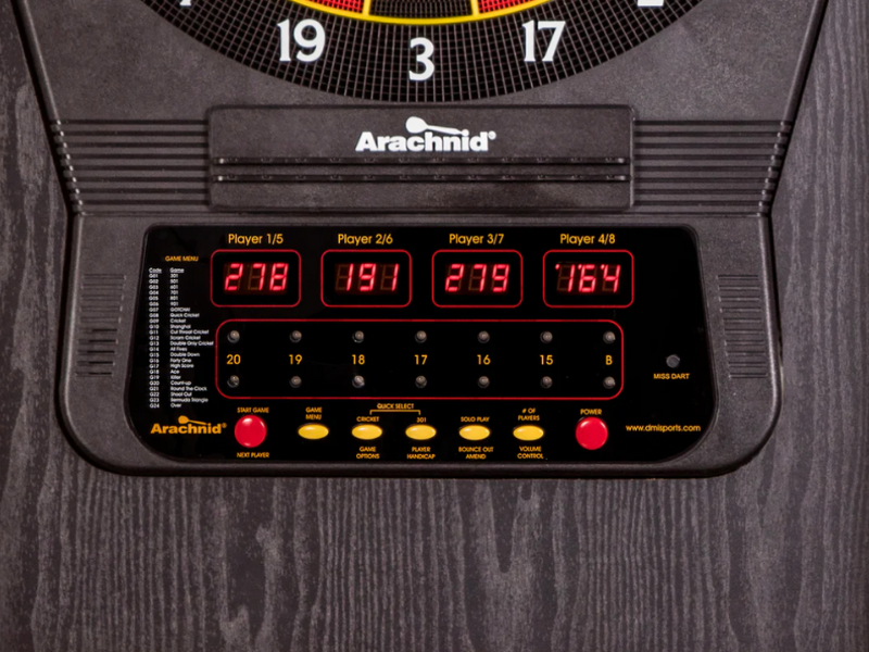 Arachnid Cricket Pro 650 Standing Electronic Dartboard' Scorer