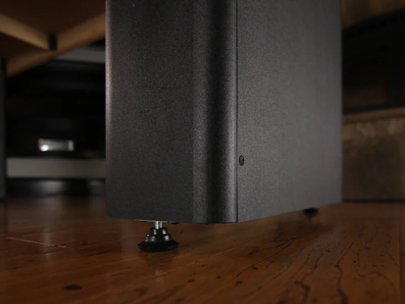 Atomic 9’ Platinum Shuffleboard Table's Leg