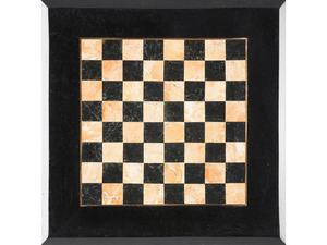 Butler Specialty Company Frankie Fossil Stone Game Table's Top View