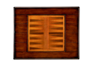 Butler Specialty Company Bannockburn Cherry Game Table's backgammon side