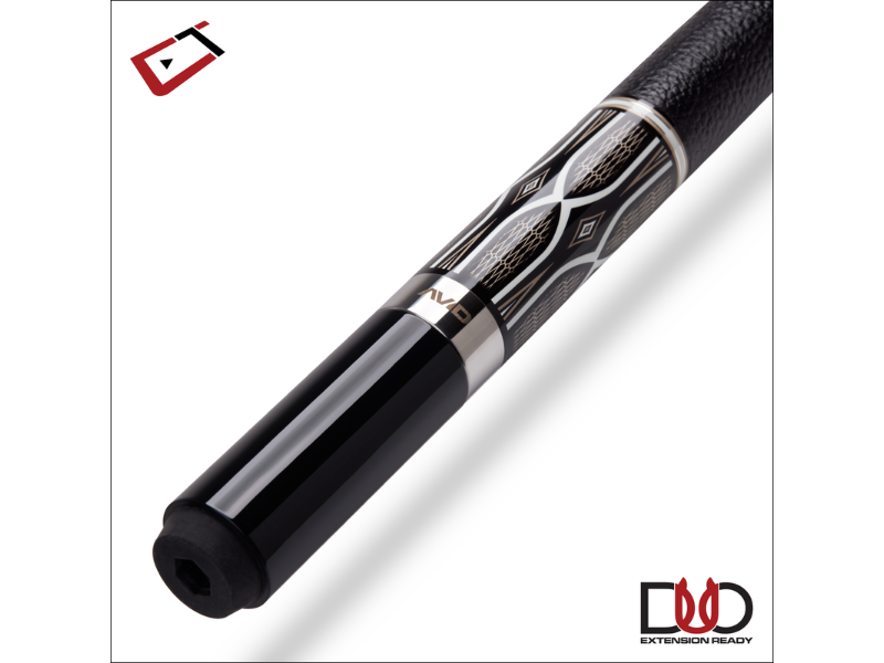 Cuetec Avid Opt X Gold Cue's Duo Extension