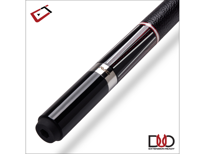 Cuetec Avid Opt X Red Cue's Duo Extension