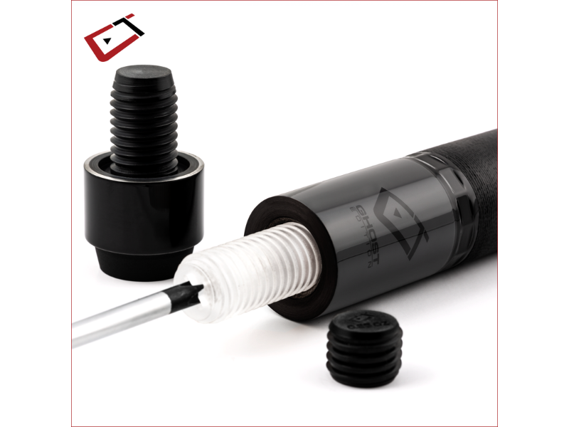 Cuetec Cynergy SVB Ghost Edition Cue's Cuetec Acueweight System