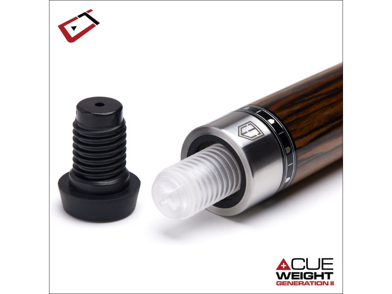 Cuetec Cynergy Truewood Ebony II Cue's Cuetec Acueweight Generation II