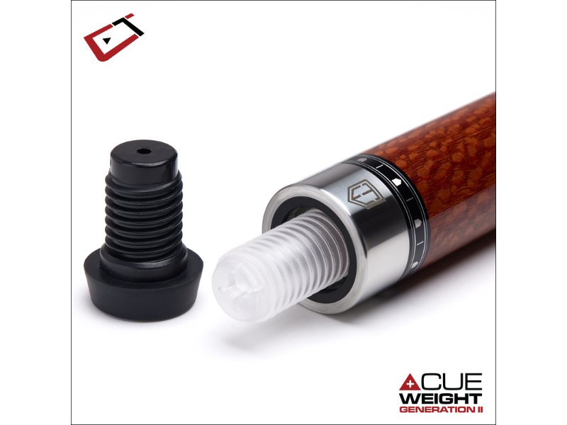 Cuetec Cynergy Truewood Leopard II Cue's Cuetec Acueweight Generation II