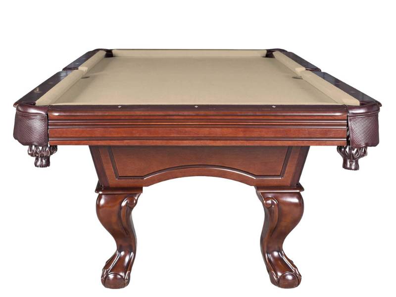 Hathaway Augusta 8 Foot Non-Slate Pool Table's Front View