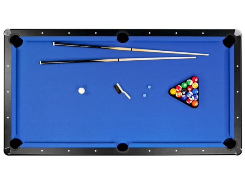 Hathaway Hustler 7 Foot Pool Table's Top View