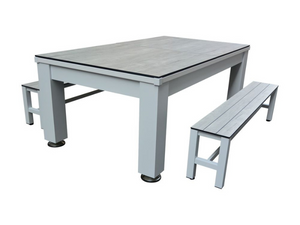 Imperial Esterno Outdoor Benches with Esterno Table