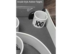 Skee-Ball Home Arcade Premium with Coal Cork's Rubber
