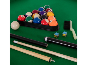 Triumph 7' 3-in-1 Rotating Swivel Multigame Table's Free Accessories