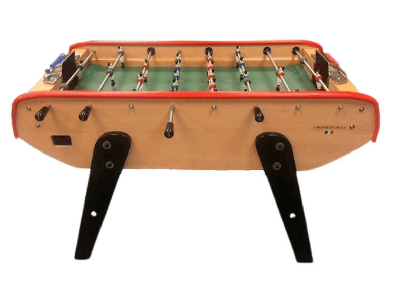 Bonzini Stadium Foosball Table's Side View