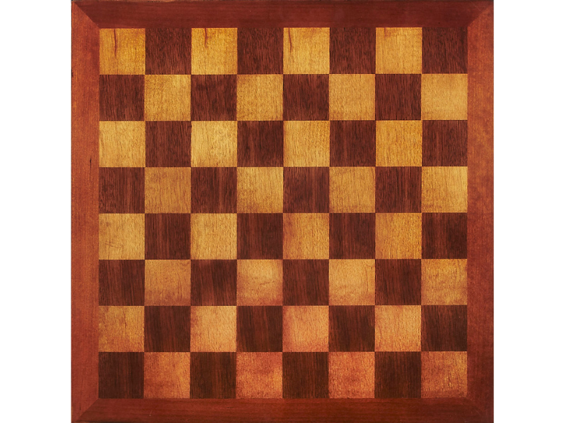 Butler Specialty Company Morphy Antique Cherry Game Table's Chess/Checkers Side