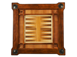 Butler Specialty Company Vincent Antique Cherry Multi-Game Card Table's Backgammon Side