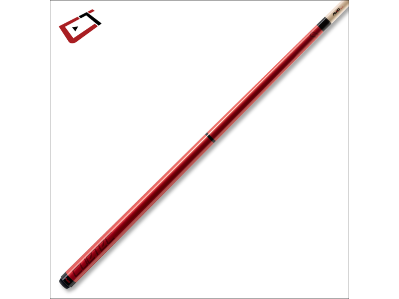 Cuetec Avid Chroma Crimson Cue's Close-up View