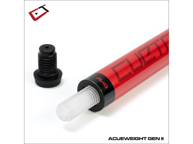 Cuetec Avid Chroma Crimson Cue's Acueweight