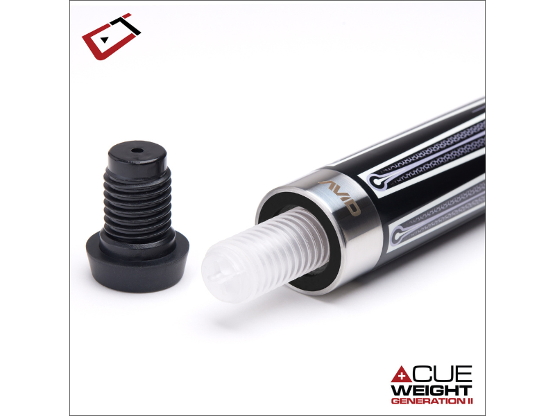Cuetec Avid Opt X Lavender Cue's Acueweight generation II adjustment system