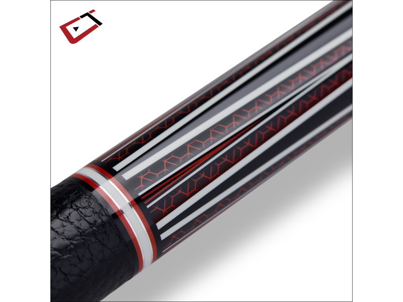 Cuetec Avid Opt X Red Cue's Forearm