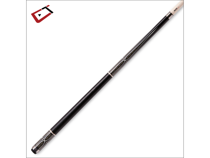 Cuetec Avid Opt X Gold Cue's Close-up View