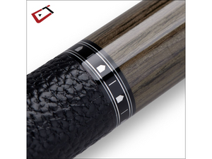 Cuetec Cynergy Truewood Walnut II LTW Cue's Close-up View