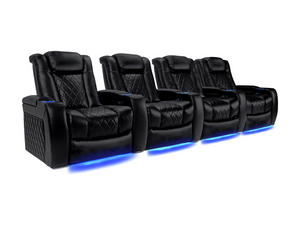 Valencia Tuscany XL Home Theater Seating Row of 4