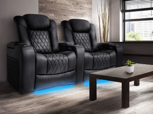 Valencia Tuscany XL Home Theater Seating on Display