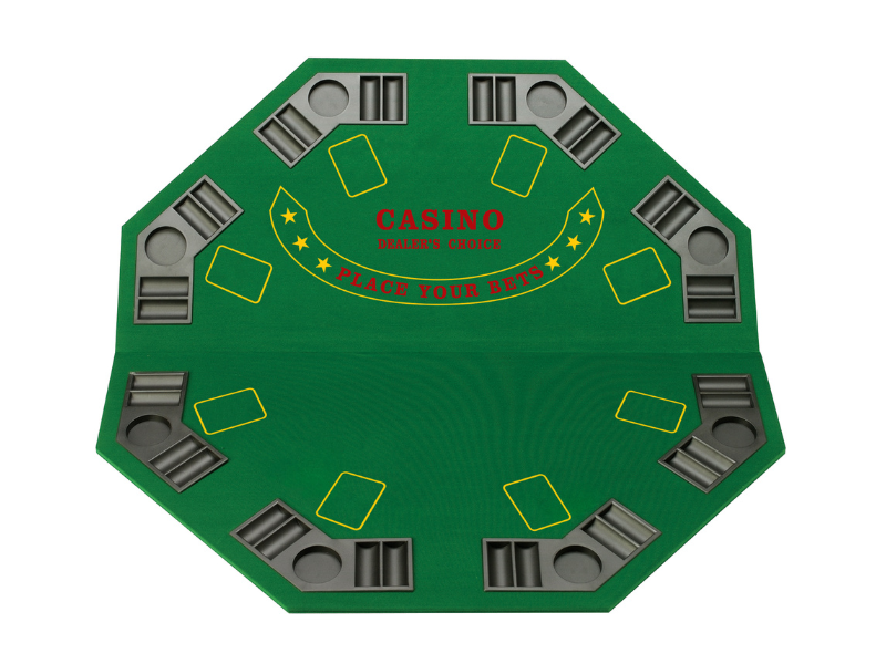 Fat Cat Poker-Blackjack Table Top Folding