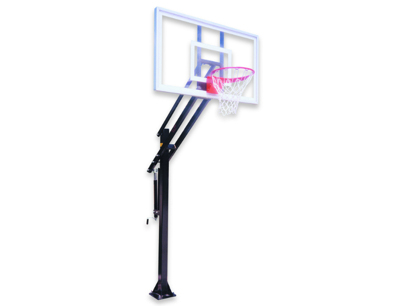 First Team Attack Select In Ground Adjustable Basketball Goal