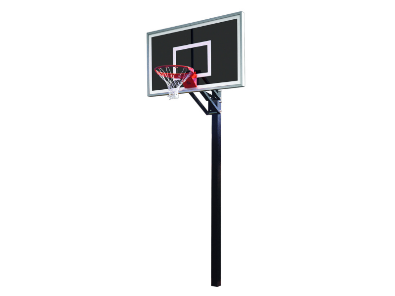 First Team Champ Eclipse In Ground Adjustable Basketball Goal
