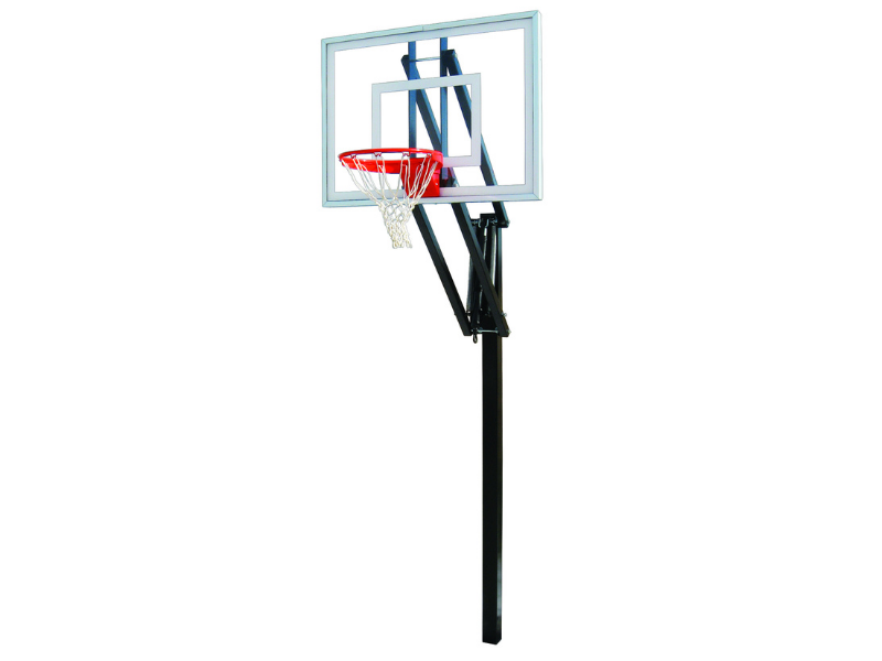 First Team Vector Turbo In Ground Adjustable Basketball Goal