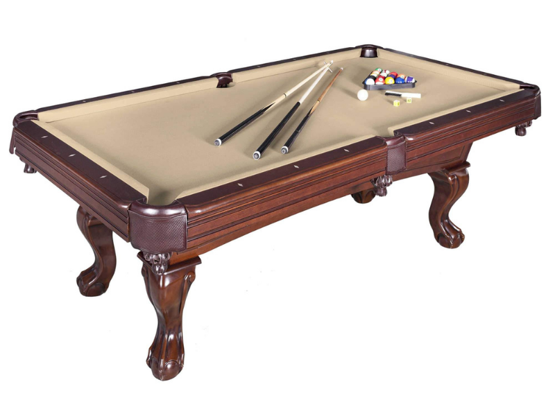 Hathaway Augusta 8 Foot Non-Slate Pool Table Walnut